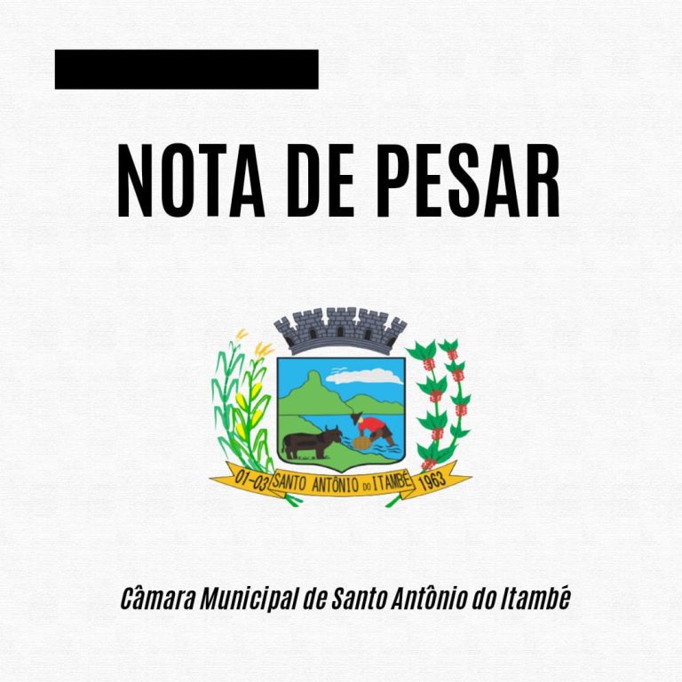 Read more about the article Nota de Pesar